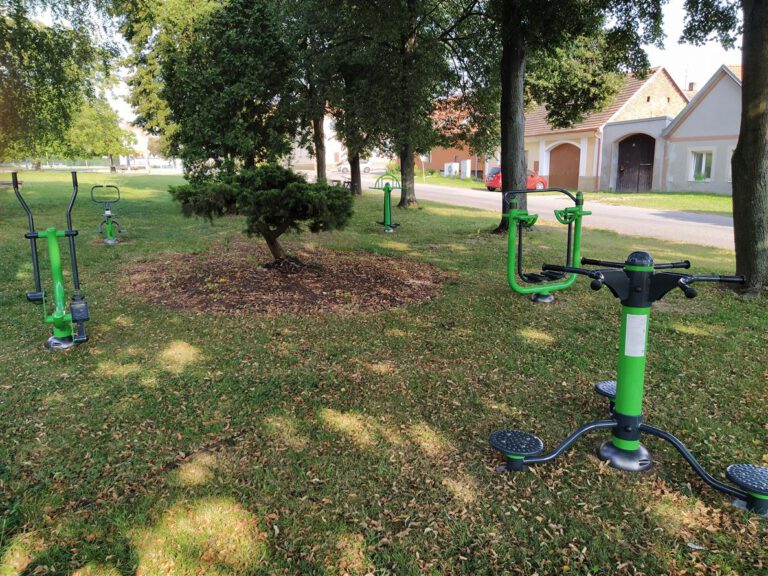 Venkovní fitness stroje, Rovná v Jihočeském kraji