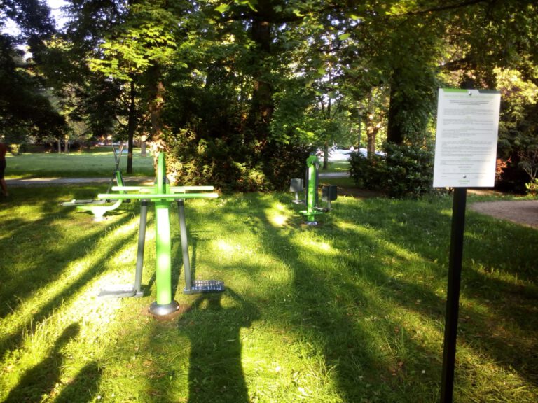 Venkovní fitness stroje, Pardubice – Bubeníkovy sady