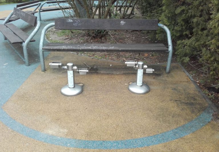 Venkovní fitness prvek, Senior park Jílovská