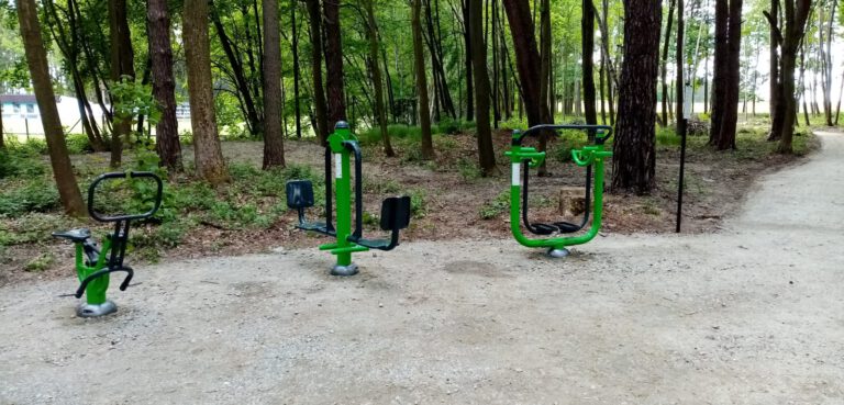 Venkovní fitness stroje, Konstantinovy Lázně