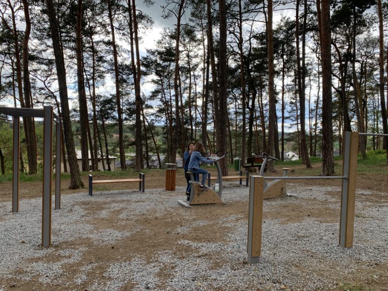 Venkovní posilovna, Karkulčin Háj – Týnec nad Sázavou
