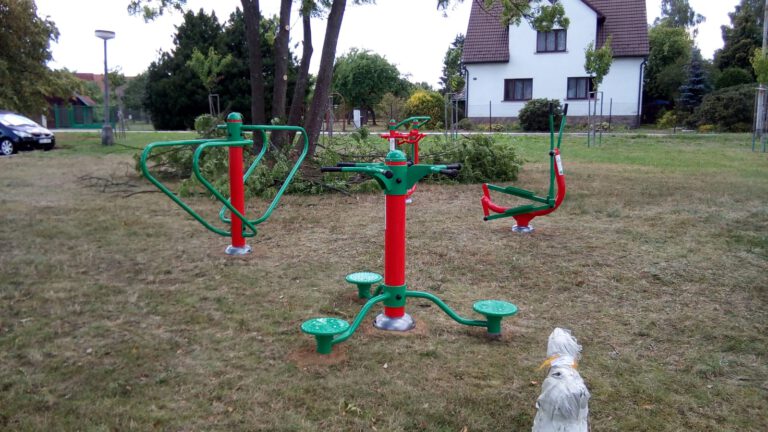 Venkovní fitness stroje, Nová Včelnice