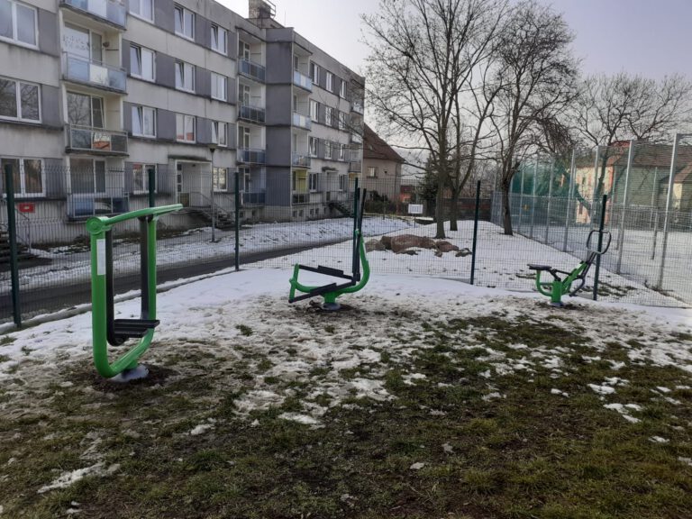 Venkovní fitness stroje, Kadaň