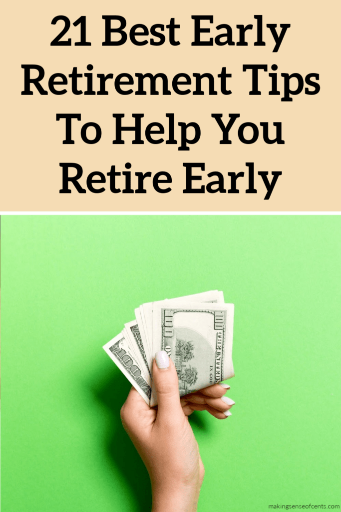 best early retirement tips