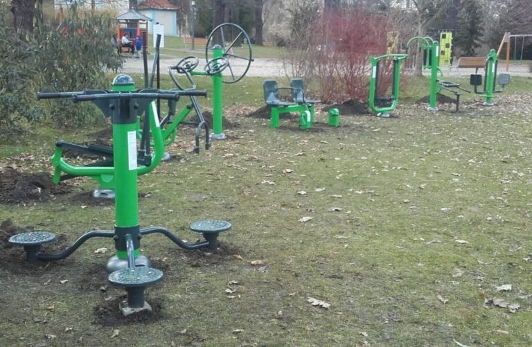 Venkovní fitpark, Český Krumlov