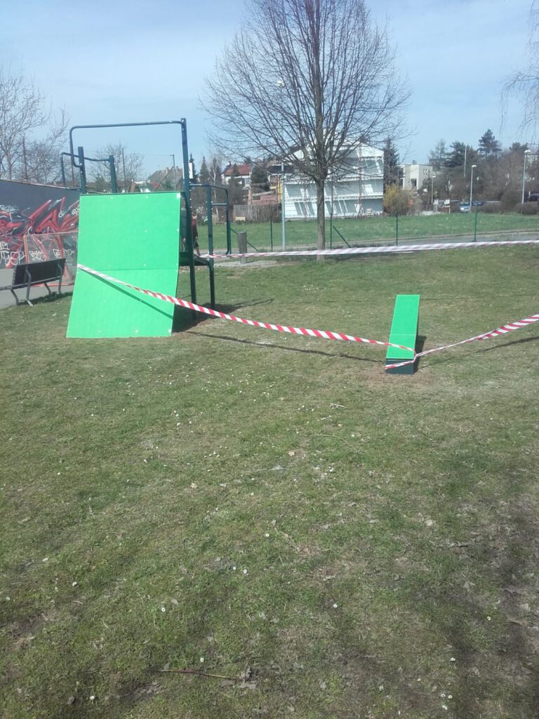 Parkourové hřiště, Praha Kolovraty