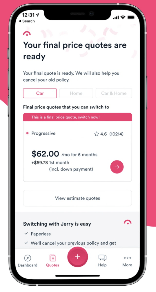 Is the Jerry Insurance App legit?