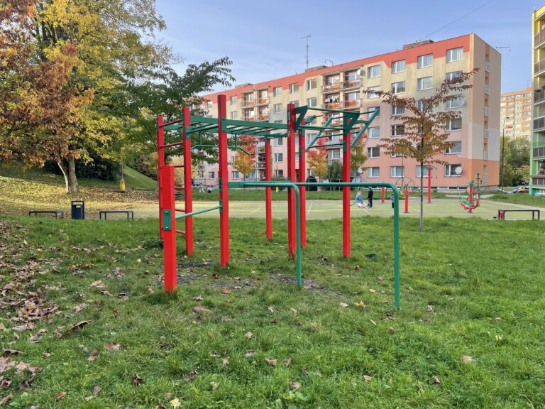 Street workout, Zámecký vrch, Jablonec nad Nisou