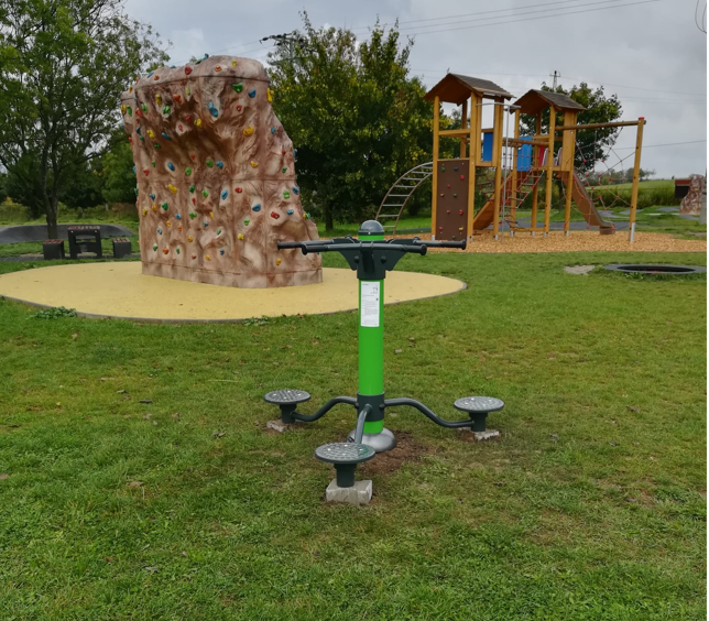 Venkovní fitness stroje, Hošťálkovice Ostrava