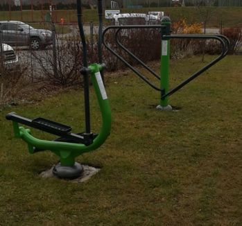 Venkovní fitness stroje, Základní škola Kaplice – Fantova