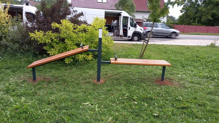 Venkovní fitness prvky, Kamenice