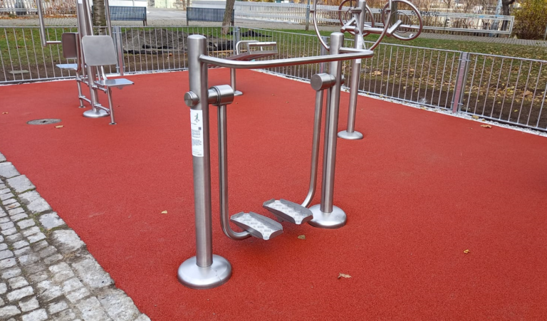 Venkovní fitpark, Praha 1 – Lannova