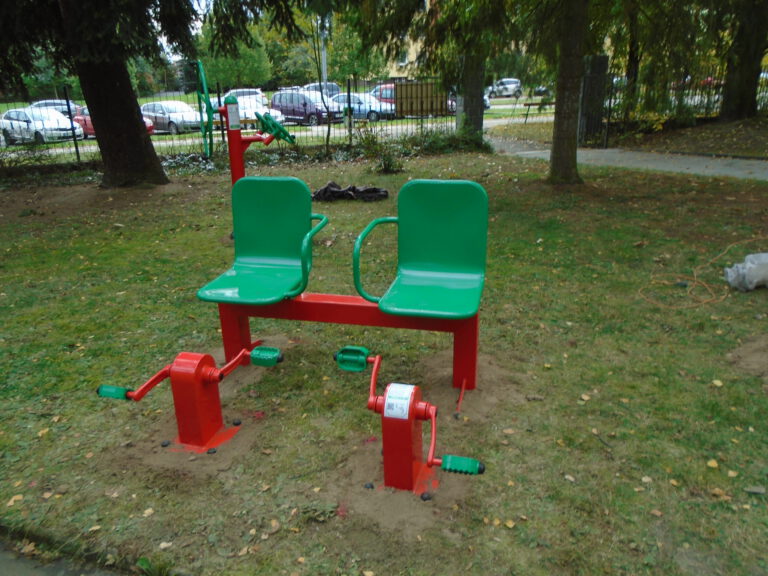 Venkovní fitness stroje, Plzeň