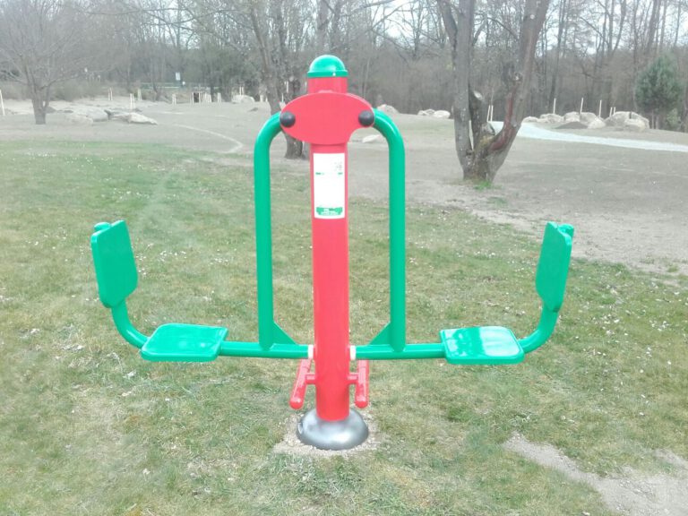Venkovní fitness stroje, Lázně Bechyně