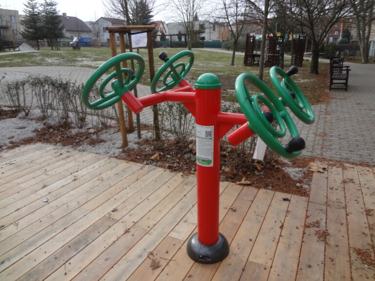 Venkovní fitness stroje, Praha-Chodov