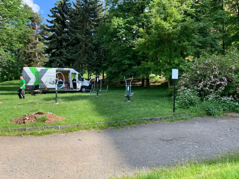 Fitness hřiště, Plzeň – Slovany