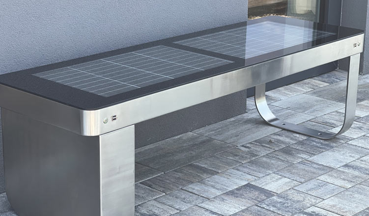 Solární mobiliář