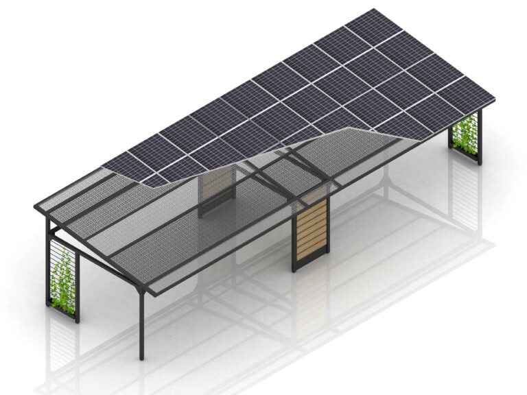 SRS 2×11 Fotovoltaický altán