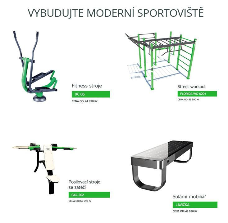 dotace na moderní sportoviště