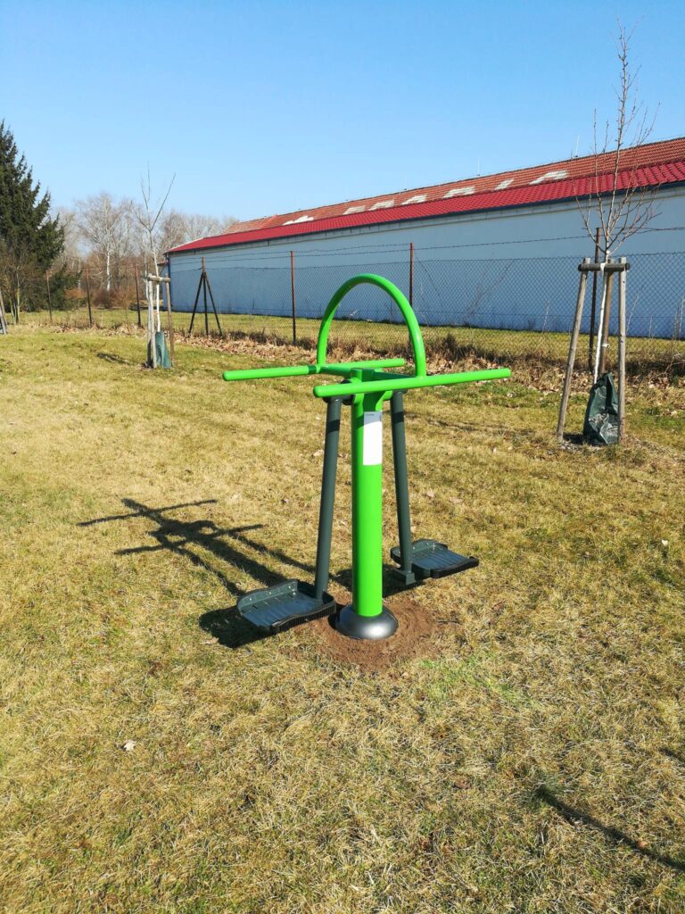 Obec Borek, venkovní fitpark