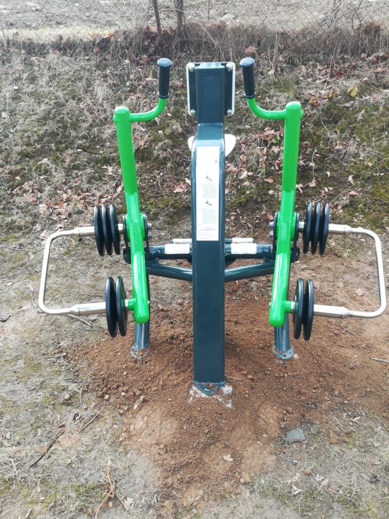 Venkovní fitness stroje, Chlumec