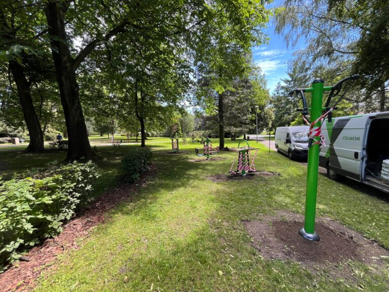 Venkovní fitpark, Ostrava – Radvanice