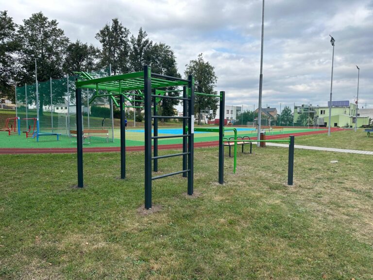 Workoutové hřiště, ZŠ Mrákov