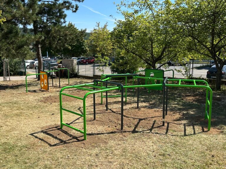 Dětské workoutové hřiště, ZŠ Brno – Bystrc
