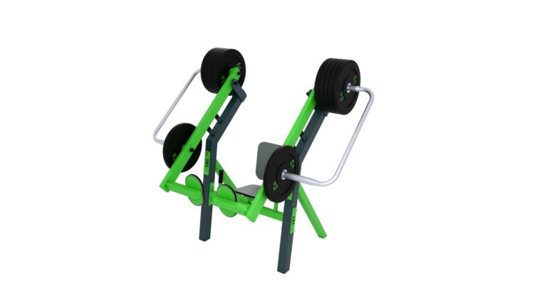 GZT 02 – Posilovací stroj – tlaky nohama